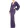 Mac Duggal Sequined Bishop Sleeve Gown - Amethyst