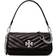 Tory Burch Small Kira Chevron Flap Shoulder Bag - Black