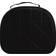 Modella Quilted Round Train Case Cosmetic Duffle - Black