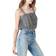 Lucky Brand Pleated Bubble Tank - Washed Black