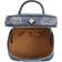 Vintage Jacquard Crossbody Bag - Blue