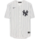 Fanatics New York Yankees Wade Boggs HOF 05 Inscription Autographed White Nike Replica Jersey