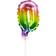 Folat folieballon nummer ''0'' junior 13 cm
