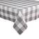 DII Buffalo Tablecloth Grey, White (264.16x152.4cm)