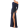 Mac Duggal Off-The-Shoulder Jersey Gown - Midnight