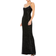 Mac Duggal Fully Beaded Scoop Neck Gown - Black