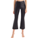 Commando Faux Leather Crop Flare Legging - Black