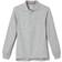 French Toast Long Sleeve Pique Polo - Heather Gray