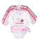 Little Treasure Cotton Bodysuits 5-pack - Tutu Touchdown (10177630)
