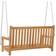 vidaXL Schommelbank 114x60x64 cm Massief Teakhout