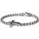 David Yurman Cross Bracelet - Silver/Diamonds