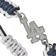 LogoArt Los Angeles Dodgers Stainless Steel Cord Bracelet W