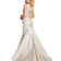 Mac Duggal Draped One Sleeve Jersey Gown - Oyster