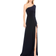 Mac Duggal Draped One Sleeve Jersey Gown - Midnight