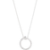 Roberto Coin Circle Pendant - White Gold/Diamonds