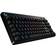 Logitech Pro X Clavier Backlit USB QWERTY GX Red Linear Noir