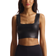 Commando Faux Leather Crop Top - Black