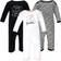 Hudson Baby Cotton Coveralls 3-pack - Sparkle Unicorn (10117413)