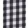 Design Imports Buffalo Tablecloth Black, White