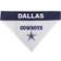 Pets First Dallas Cowboys Reversible Bandana S/M