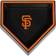 Nap Cap San Francisco Giants Home Plate Pet Bowl