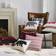 Eddie Bauer Bear Applique Twill Complete Decoration Pillows Red (50.8x40.64cm)