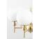 Globen Lighting Astrid Loftlampe Børstet Messing/Opal Pendel 50cm