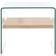 vidaXL Hærdet Glas Transparent 50 x 50 x 45 cm Sofabord 50x50cm