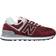 New Balance Wl574evm Burgundy - Harmaa