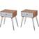 vidaXL - Bedside Table 30.5x44cm
