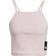 Adidas Women's Studio Lounge Rib Tank Top - Botanic Pink Mel