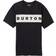 Burton Lowball Short Sleeve T-Shirt - True Black