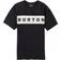 Burton Lowball Short Sleeve T-shirt - True Black