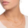 Thomas Sabo Charm Club Delicate Double Necklace - Gold/Transparent