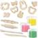 SES Creative Eco Clay Mit Holzwerkzeugen 24917