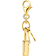 Thomas Sabo Charm Club Collectable Lock with Key Charm Pendant - Gold/Transparent