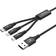Unitek USB A-3/USB C/USB Micro B/Lightning 1.2m