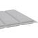 vidaXL - Chair Cushions Grey (200x50cm)