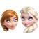 Procos Masker Frost Anna og Elsa 6stk