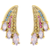 Thomas Sabo Hummingbird Wing Ear Stud - Gold/Multicolour