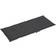 vidaXL Tuinstoelkussens Rugleuning 4 st 120x50x3 cm
