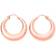 Rosefield Bold Hoops - Rose Gold