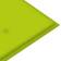 vidaXL Banc de Jardin Vert Brillant 120x50x3 cm Tissu Oxford Coussin de chaise Vert (120x50cm)