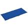 vidaXL Cuscini Sedie 4 pz Blu Reale 120x50x3 cm in Tessuto Cuscino per sedia Blu (120x50cm)