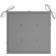 vidaXL Cuscini 6 pz Grigi 40x40x3 cm Tessuto Oxford Cuscino per sedia Grigio (40x40cm)