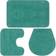 vidaXL 133228 3-pack Turkos 50x78cm