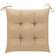 vidaXL Chair Cushions 6 pcs Beige 15.7'x15.7'x2.8' Fabric Cuscino per sedia Beige (40x40cm)