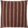 House Doctor Taie à Rayures Thame 50x50 cm Sable - Marron Housse de coussin Marron (50x50cm)