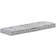vidaXL Pallet Floor Cushion Cotton 120 x 40 x 7 cm Coussin de chaise Gris (120x40cm)