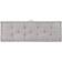 vidaXL Pallet Floor Cushion Cotton 120 x 40 x 7 cm Coussin de chaise Gris (120x40cm)